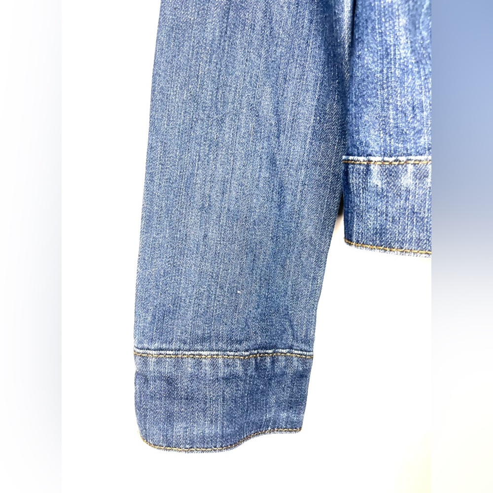 LEVI’S‎ Signature Levi Stauss & Co Denim Button Down Up Trucker Jacket | Small - Picture 6 of 11